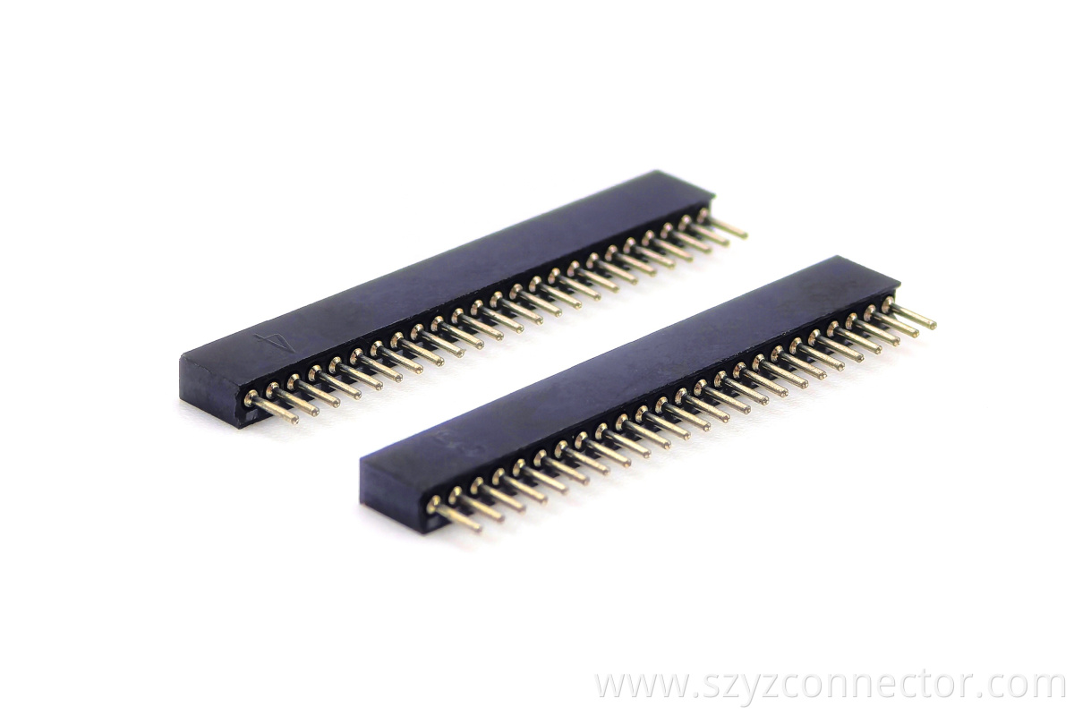 1.27mm Pitch Machined Female header